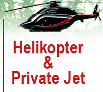 helicopter private jet